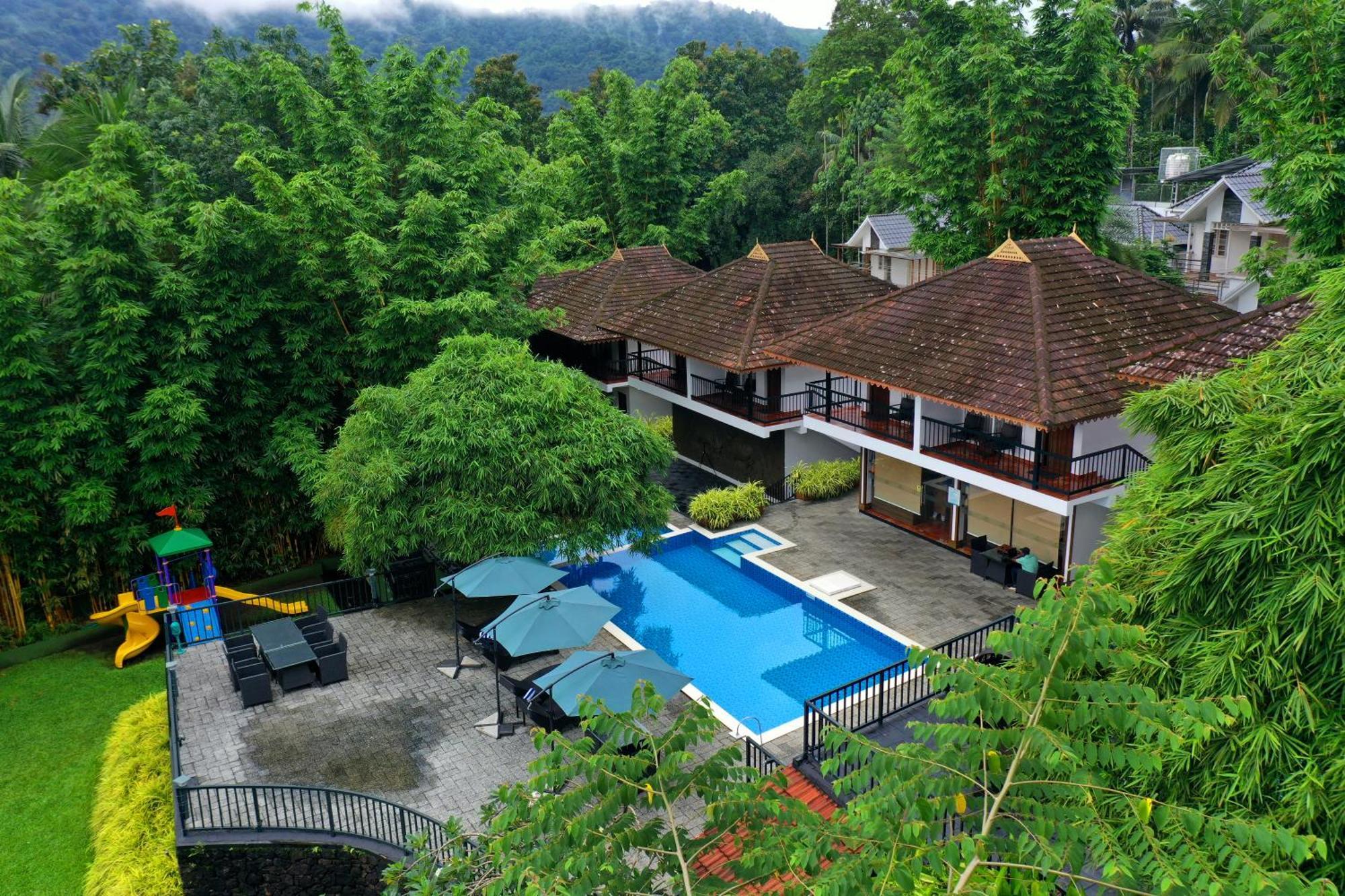 Athirapally Green Trees Athirappilly Exteriér fotografie